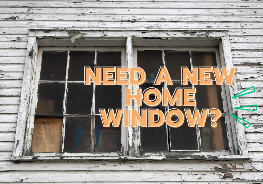 A home in need of a new window