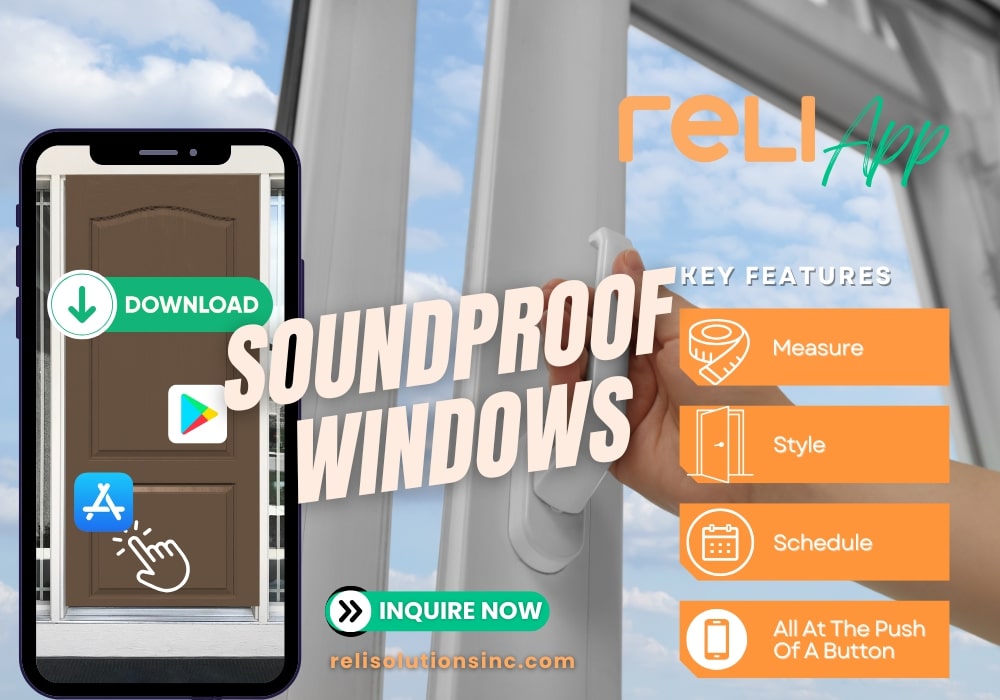 Soundproof window installation experts RELI Solutions